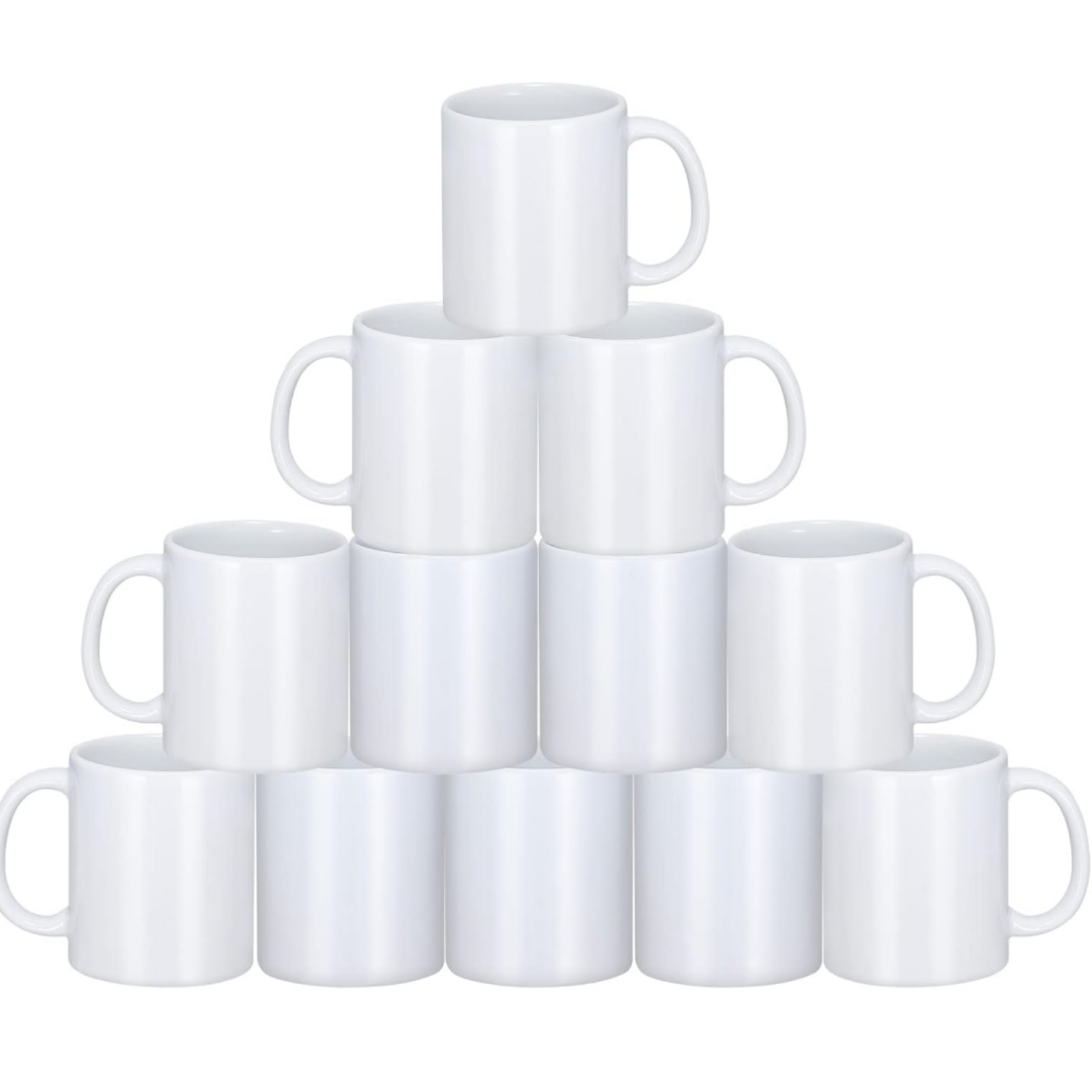 Sublimation Mug White - أكواب HTVRONT للطباعة بالتسامي، أكواب سيراميك