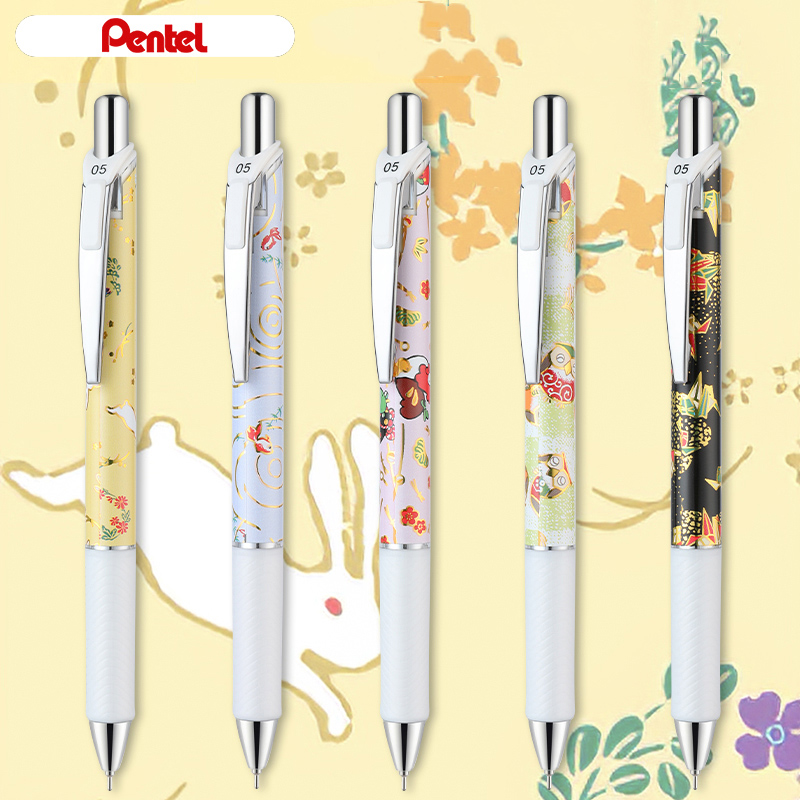 Pentel Pen Energel - 1 قطعة Pentel اليابانية Bln75 التجفيف