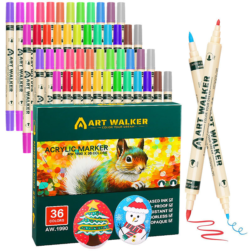 Copic Marker Classic - أقلام طلاء أكريليك بـ 12/24/36 لونًا،