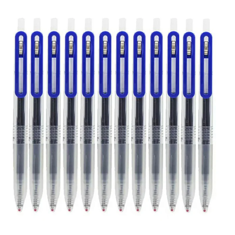 Muji Stationery Gel Pen - 1/3 قطعة/المجموعة 0.5 مللي متر هلام