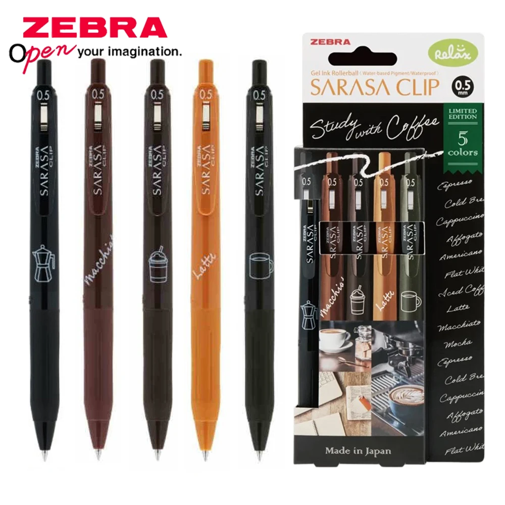 Zebra Pen Sarasa - 3/5 قطعة جديد اليابان زيبرا جل