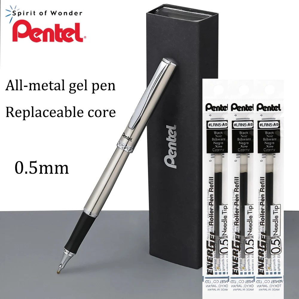 Pentel Pen Energel - اليابانية بينتيل المعادن هلام القلم K600