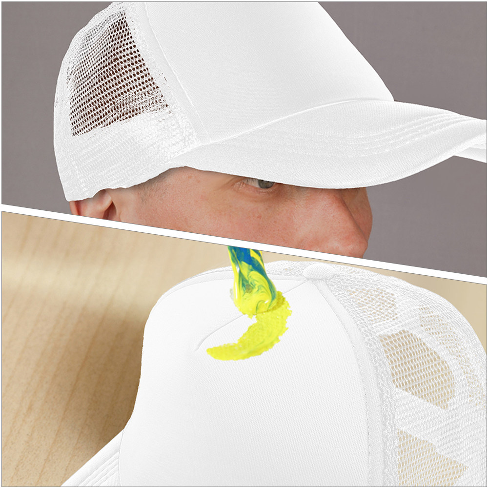 Hat Sublimation Blank - 5 قطع قبعات بيسبول شبكية فارغة