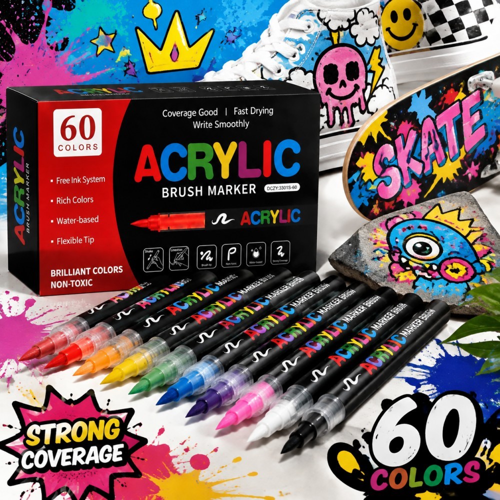 Copic Marker Classic - 12/24/36/48/60 ألوان الاكريليك أقلام الطلاء علامات