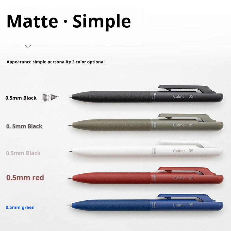 قلم حبر هجين PENTEL Calme بسمك - مراجعة Pentel Pen Sign Pen وسعره