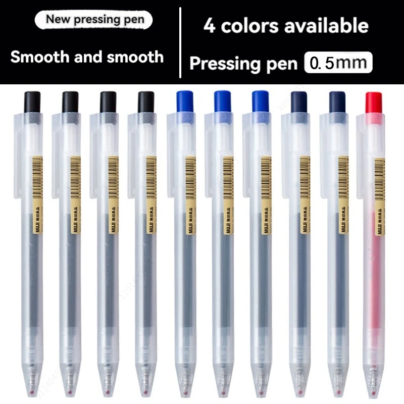 0.5 مللي متر الصحافة هلام القل - مراجعة Muji Stationery Gel Pen وسعره