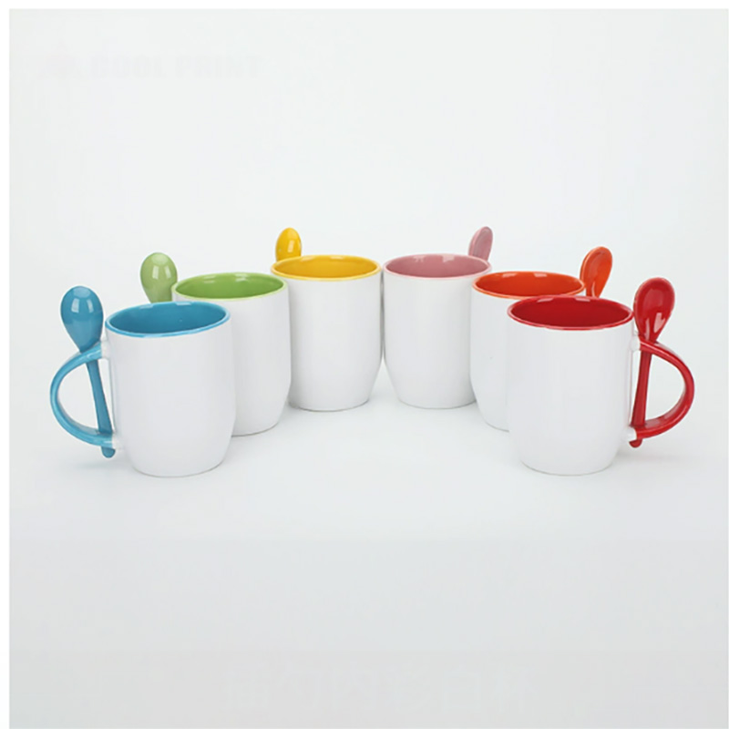 قطعتان من أكواب القهوة للطباعة - مراجعة Sublimation Mug White وسعره