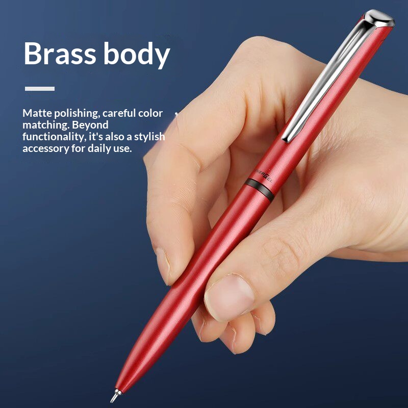 قلم جل للجسم معدني بالكامل من  - مراجعة Pentel Pen Sign Pen وسعره