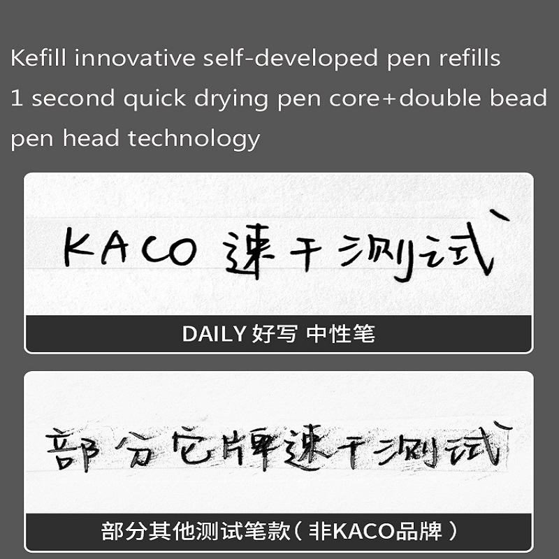 KACO جل أقلام الصحافة قلم توقي - مراجعة Pentel Pen Energel وسعره
