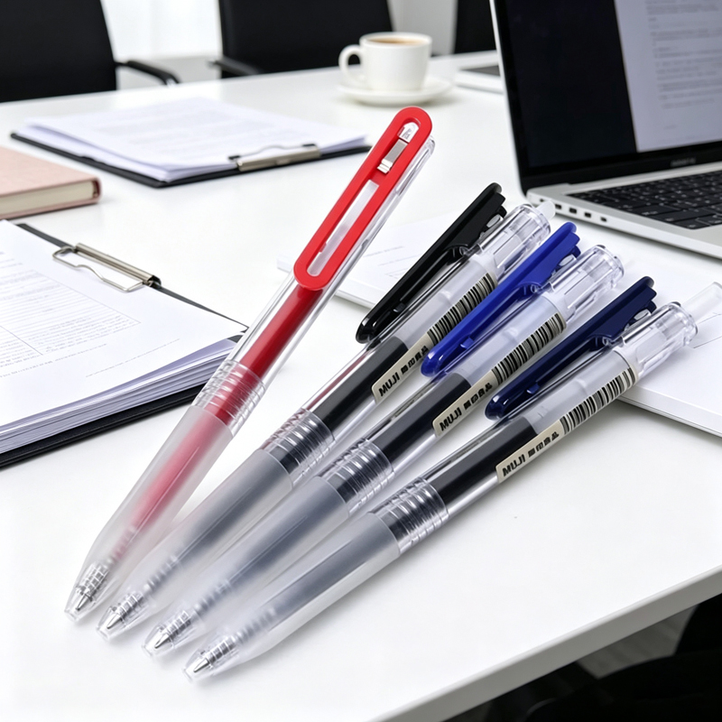 أقلام جل قابلة للسحب 0.5 مم من - مراجعة Muji Stationery Gel Pen وسعره