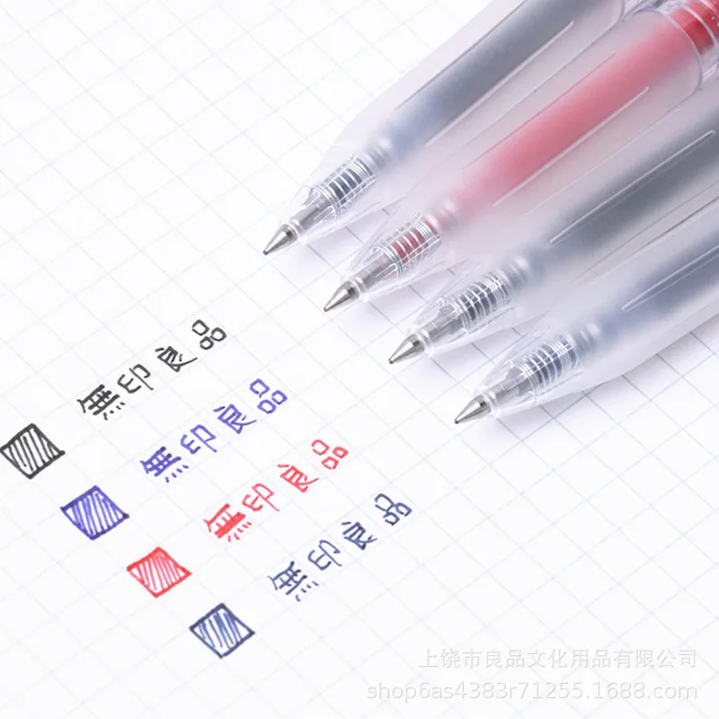 1/3 قطعة/المجموعة 0.5 مللي متر - مراجعة Muji Stationery Gel Pen وسعره