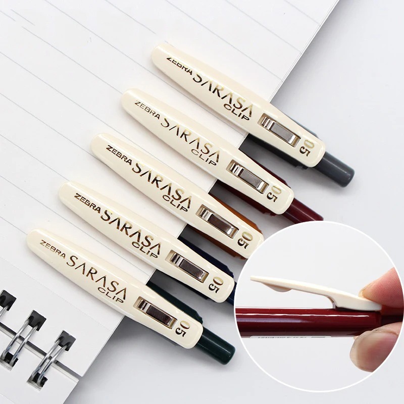 أقلام جل يابانية من زيبرا طراز - مراجعة Zebra Pen Sarasa وسعره