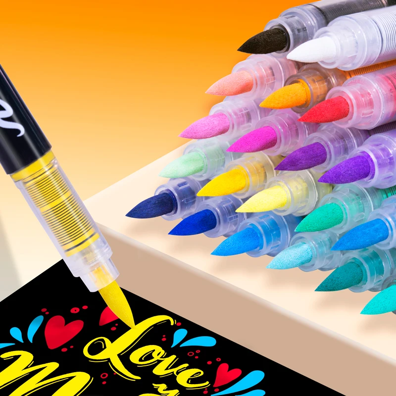 3 قطعة أقلام فرشاة ماركر بيضاء - مراجعة Copic Marker Classic وسعره