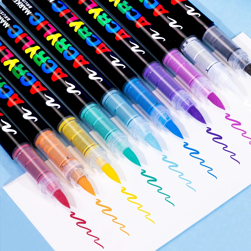 3 قطعة أقلام فرشاة ماركر بيضاء - مراجعة Copic Marker Classic وسعره