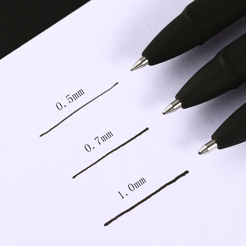 Baoke 0.5/0.7/1.0 مللي متر سعة - مراجعة Pentel Pen Energel وسعره