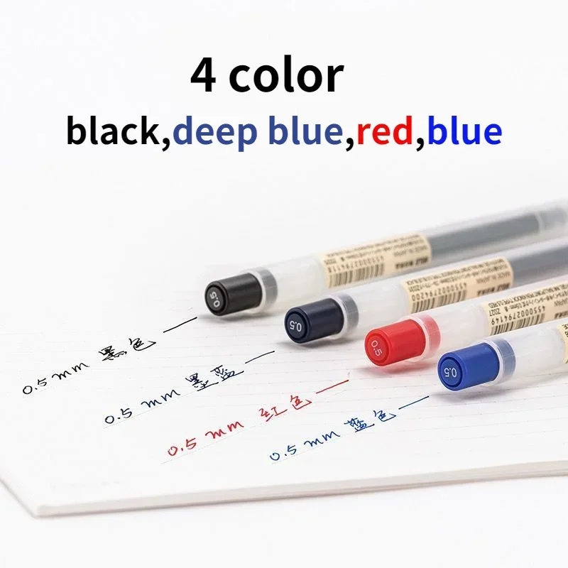 10 قطع من أقلام الضغط القابلة  - مراجعة Muji Stationery Gel Pen وسعره