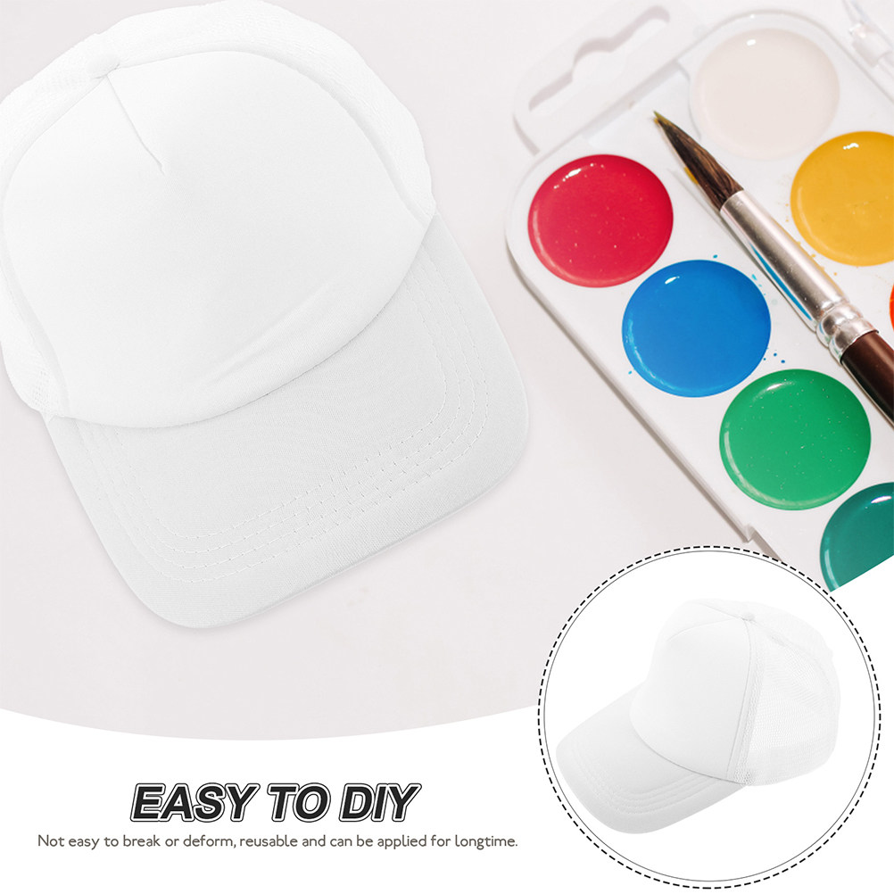 5 قطع قبعات بيسبول شبكية فارغة - مراجعة Hat Sublimation Blank وسعره
