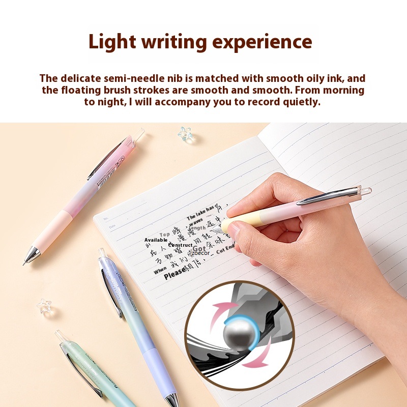 1/3 قطعة قلم جل pentel FLOATUN - مراجعة Pentel Pen Sign Pen وسعره