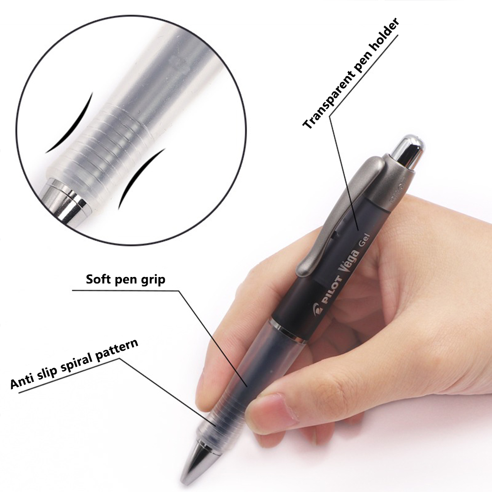 قلم جل ياباني من PILOT طراز Ve - مراجعة Pilot Pen G2 وسعره