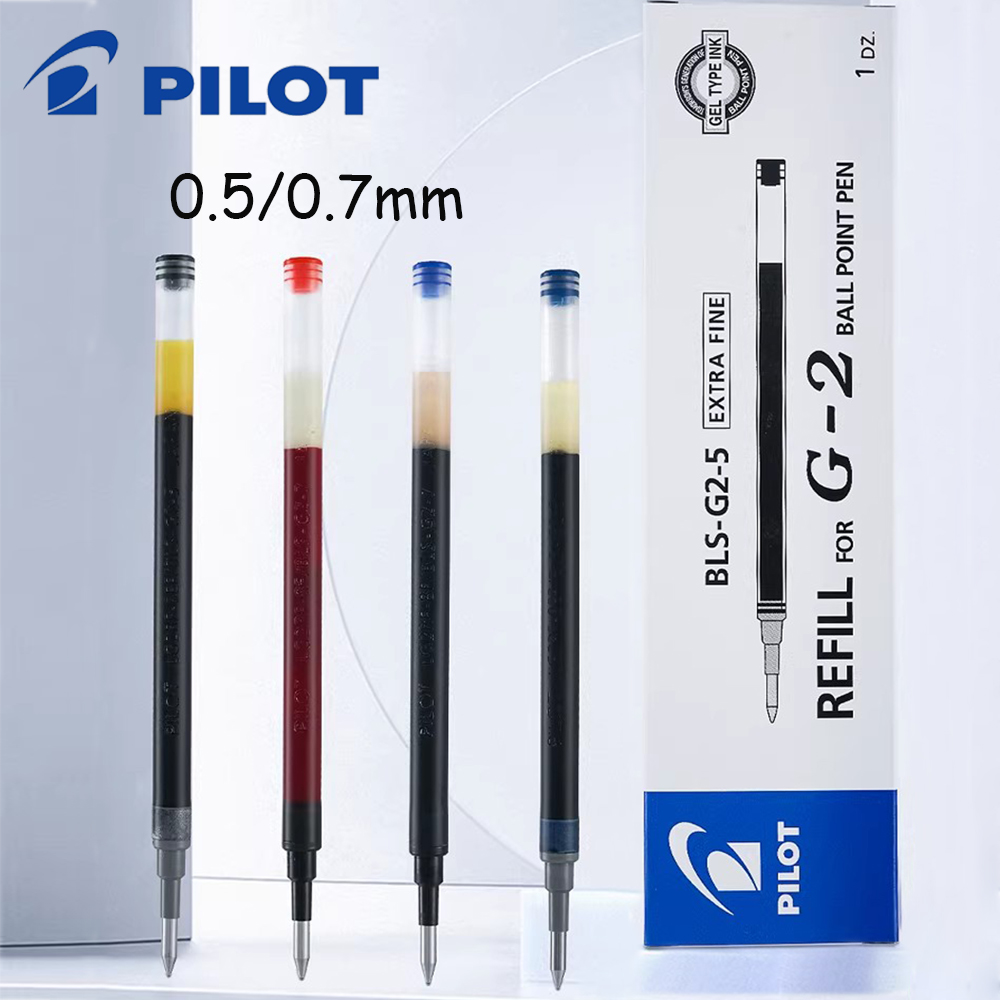 12 قطعة من أقلام الجل الياباني - مراجعة Pilot Pen G2 وسعره