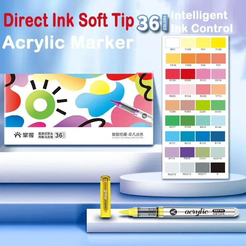 GRASP 120/1 ألوان أكريليك علام - مراجعة Copic Marker Classic وسعره
