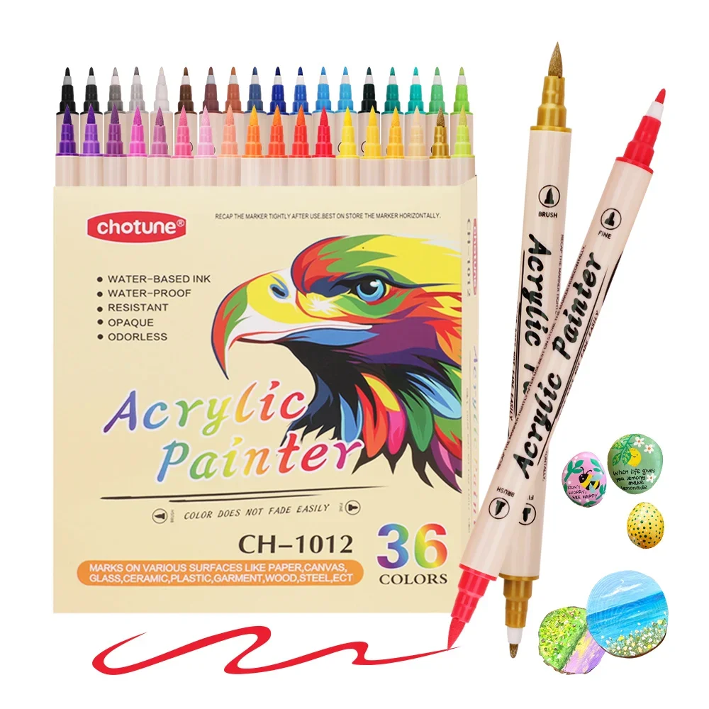 12-36 لون أكريليك علامات الطلا - مراجعة Copic Marker Classic وسعره