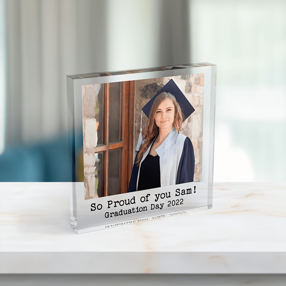كتلة صور أكريليك عائلية مخصصة، - مراجعة Photo Acrylic Block وسعره
